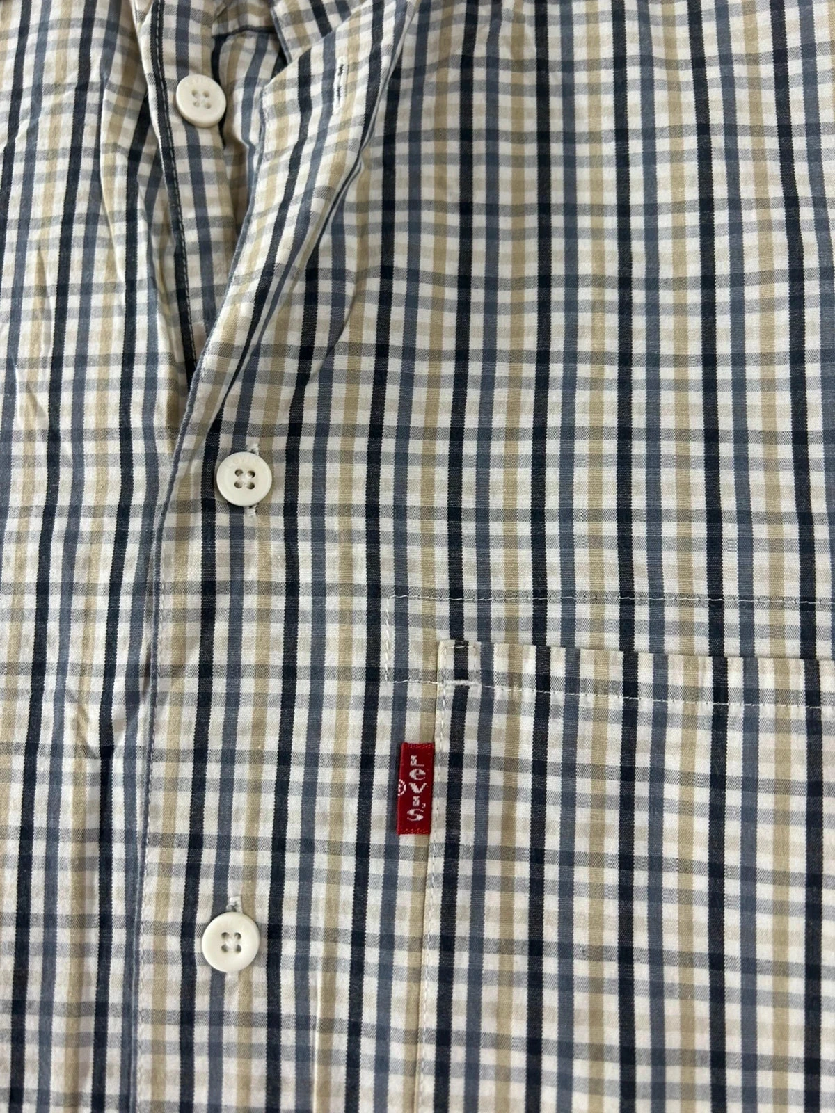 Vintage Levi's plaid shirt – photo 8